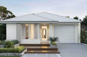 single storey home design everyday camelle savannah facade