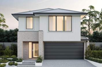 two storey home design everyday clemente wilderness facade