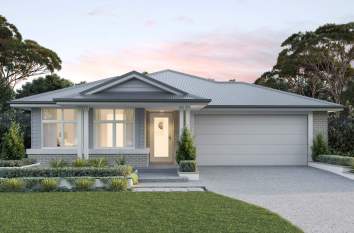 single storey home design everyday DeLorean northport facade