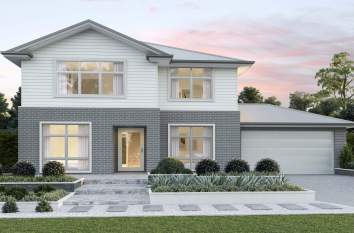 two storey home design everyday enzo five beachside facade