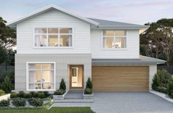 two storey home design everyday enzo beachside facade