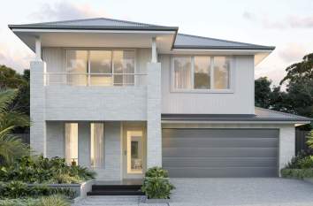 two storey home design everyday fontana wilderness facade