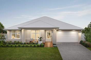 single storey home design lisbon one cascade facade wilton greens