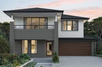 two storey home design everyday lurento wilderness facade