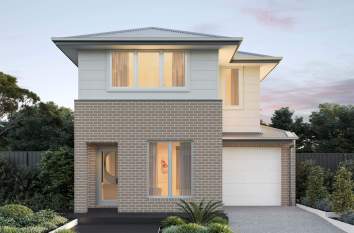 two storey home design everyday palencia classic facade