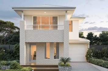 two storey home design everyday palencia wilderness facade