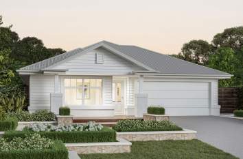 single storey house design riviera hampton facade