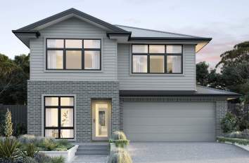 two storey home design everyday winton beachside facade