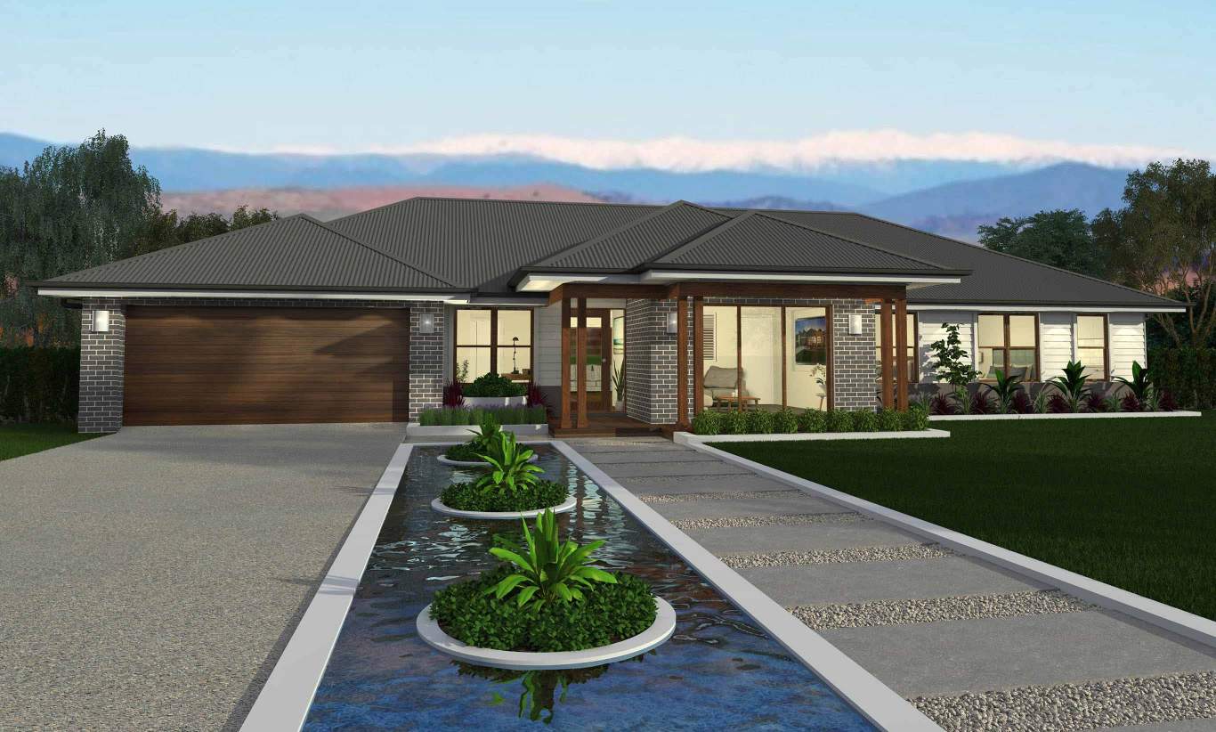 Lyndhurst-Arizona Facade  Lyndhurst-Arizona Facade - McDonald Jones Homes