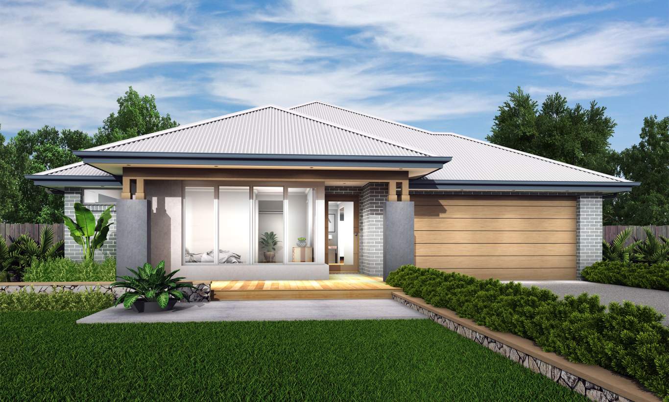 Biarra Facade - Botanica House Design- McDonald Jones Homes