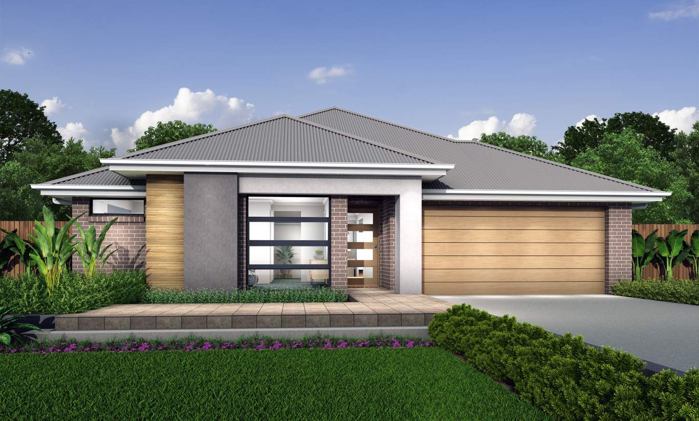 Emerson Facade - Botanica Home Design - McDonald Jones