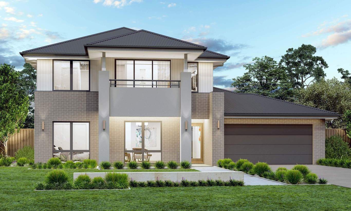 Mayfair - Vincent Facade Home design Mayfair Vincent facade two storey