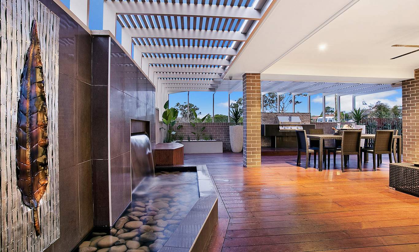 Alfresco - Santorini Display Home - Woongarah - McDonald Jones