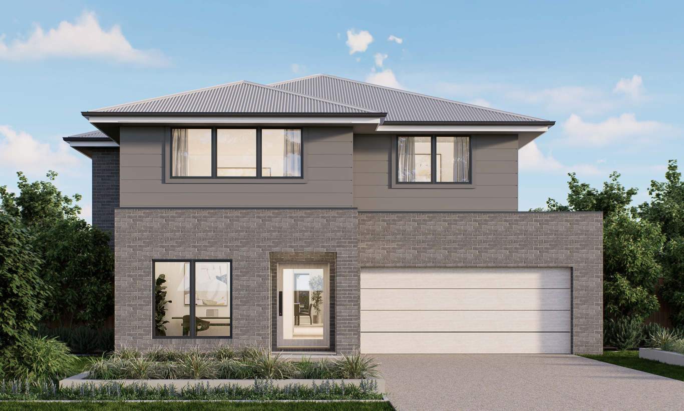 Allora - Classic Facade two storey home design allora classic facade