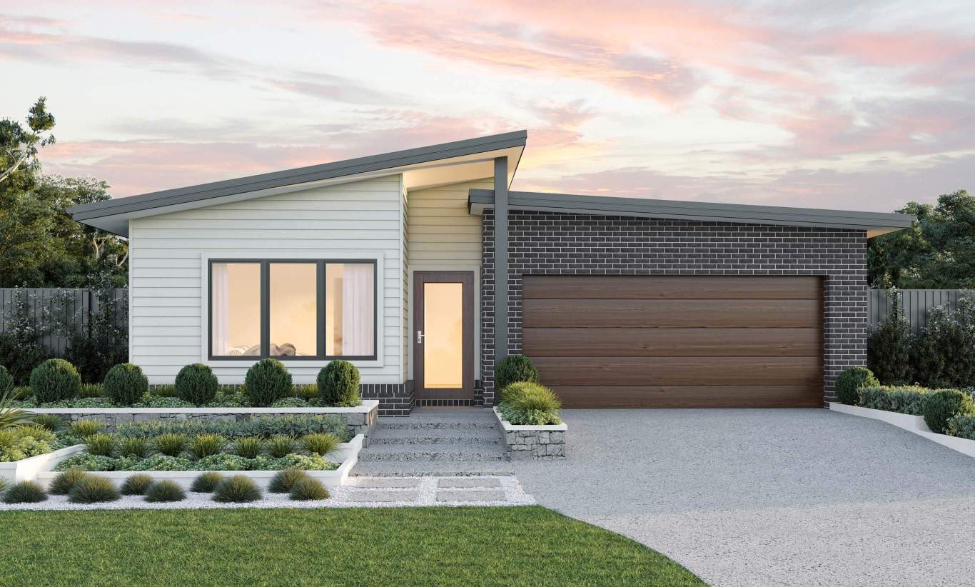 single storey home design everyday almeria alpine facade