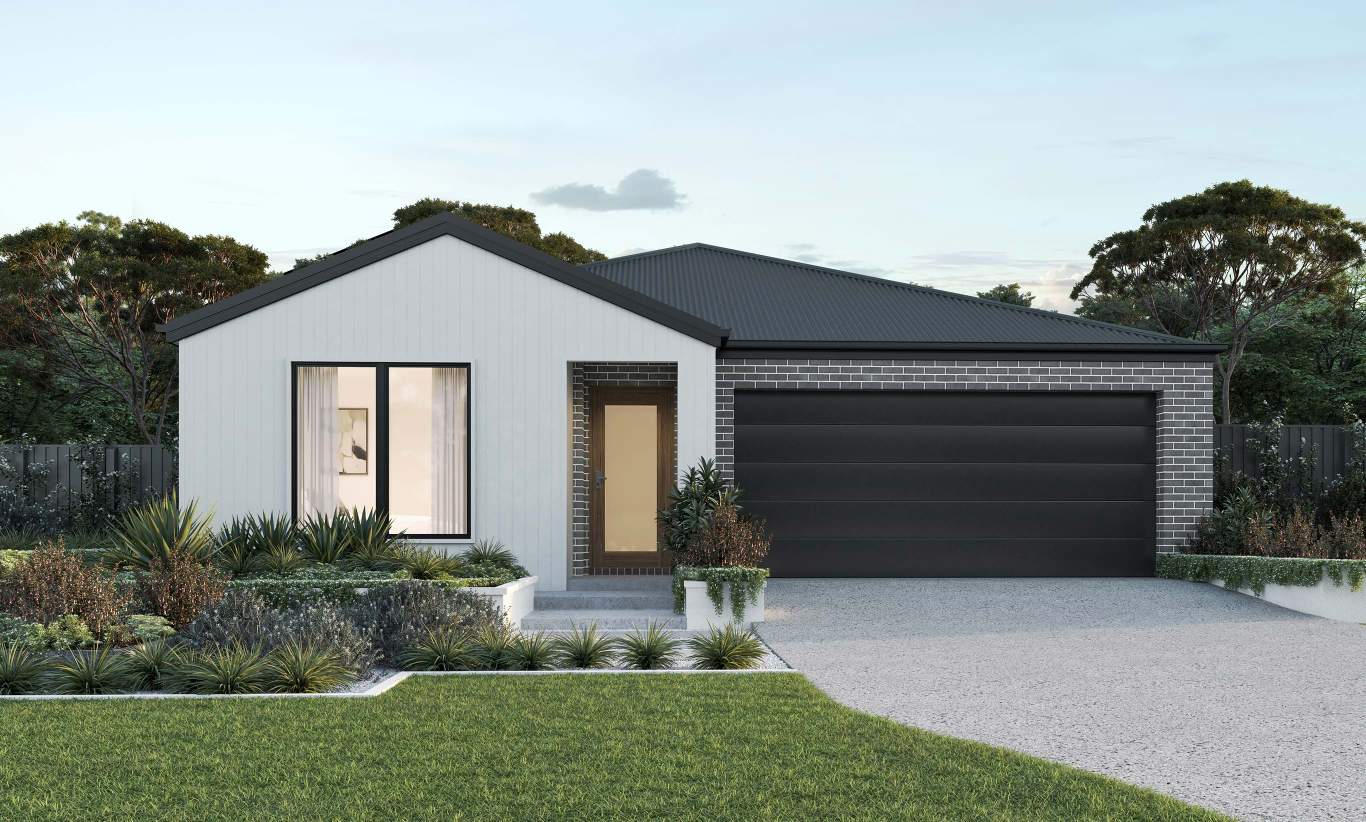 single storey home design everyday almeria nordic facade