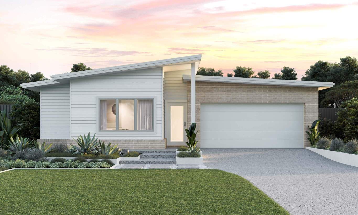 single storey home design amalfi everyday alpine facade