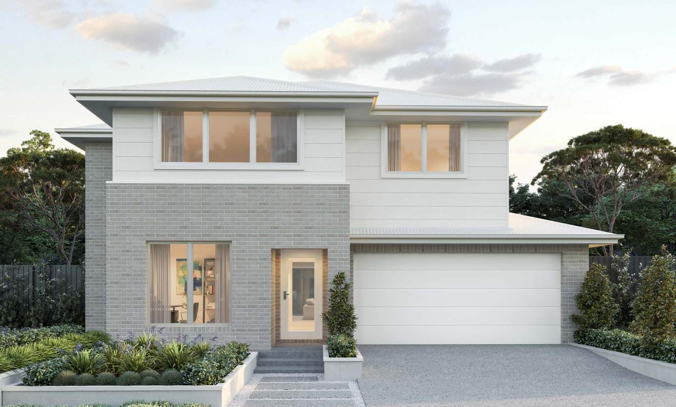 two storey home design everyday amaya classic facade