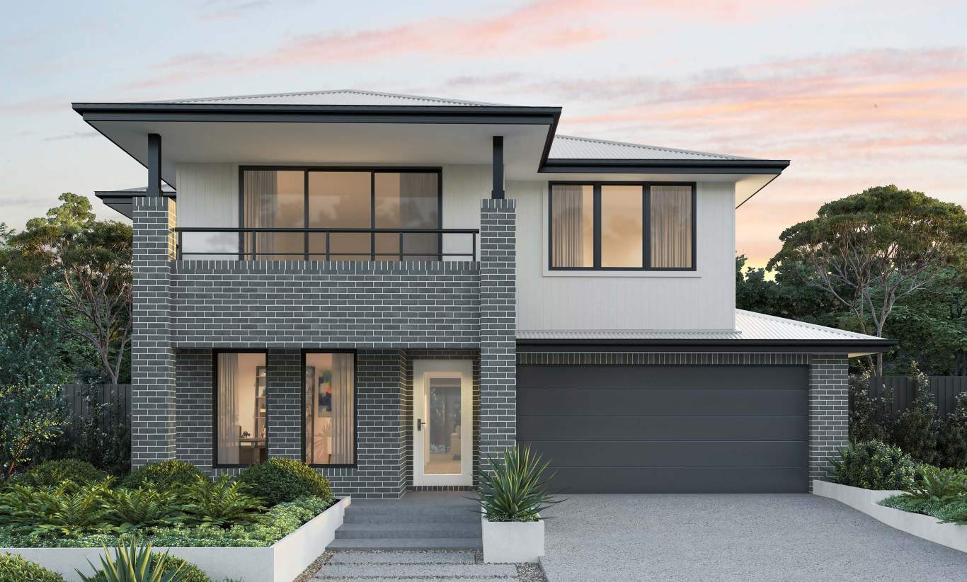 two storey home design everyday amaya wilderness facade