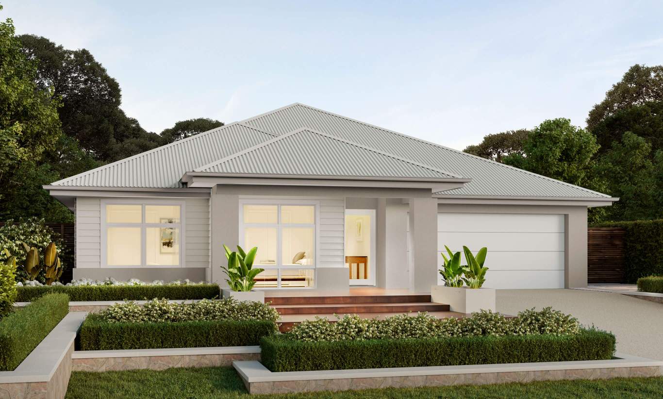 single storey house design anchorage cascade facade