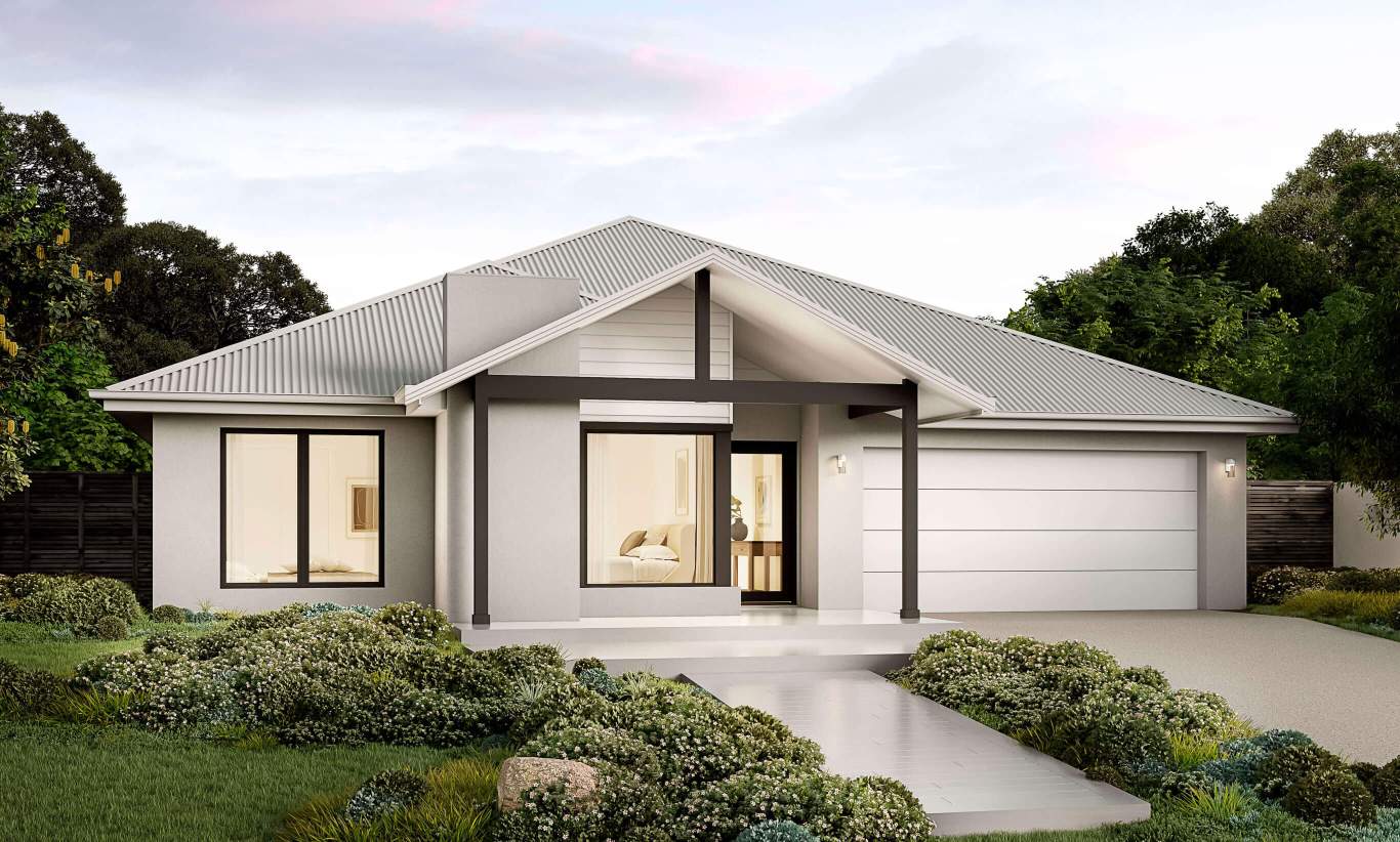 single storey house design anchorage cayman facade