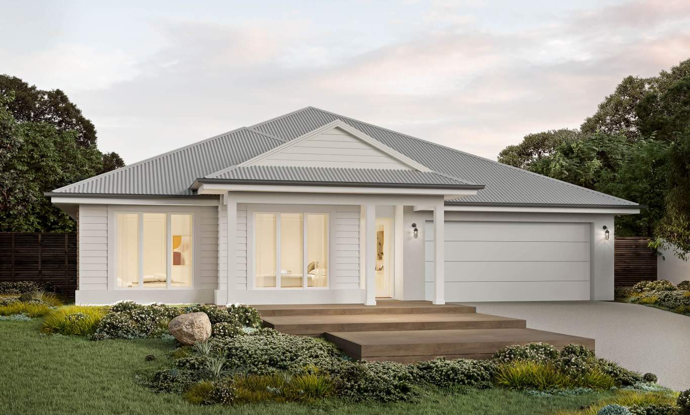 single storey home design anchorage sanctuary facade