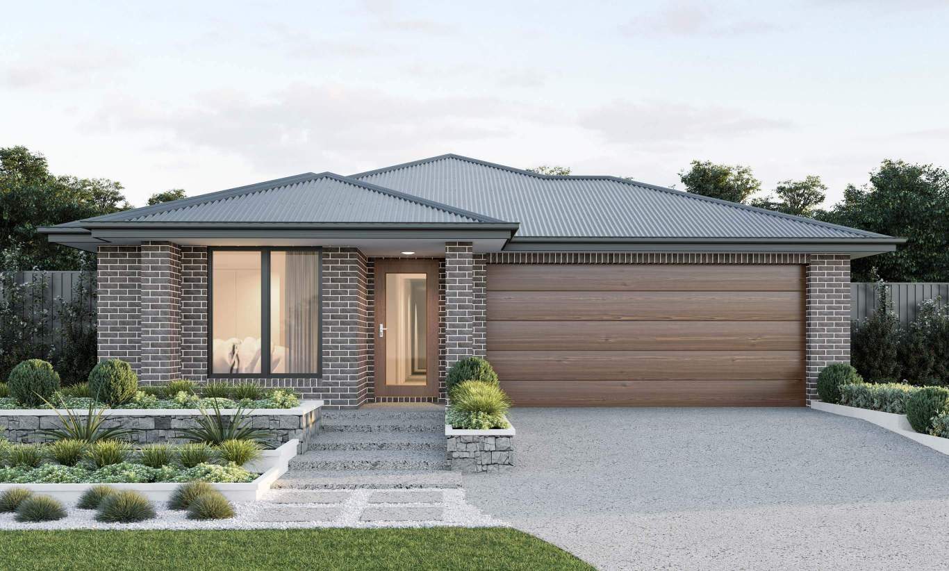 single storey home design everyday andorra classic facade