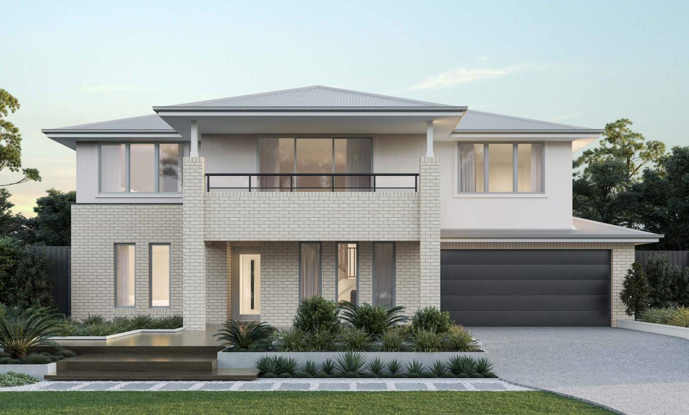 two storey home design everyday barcelona wilderness facade