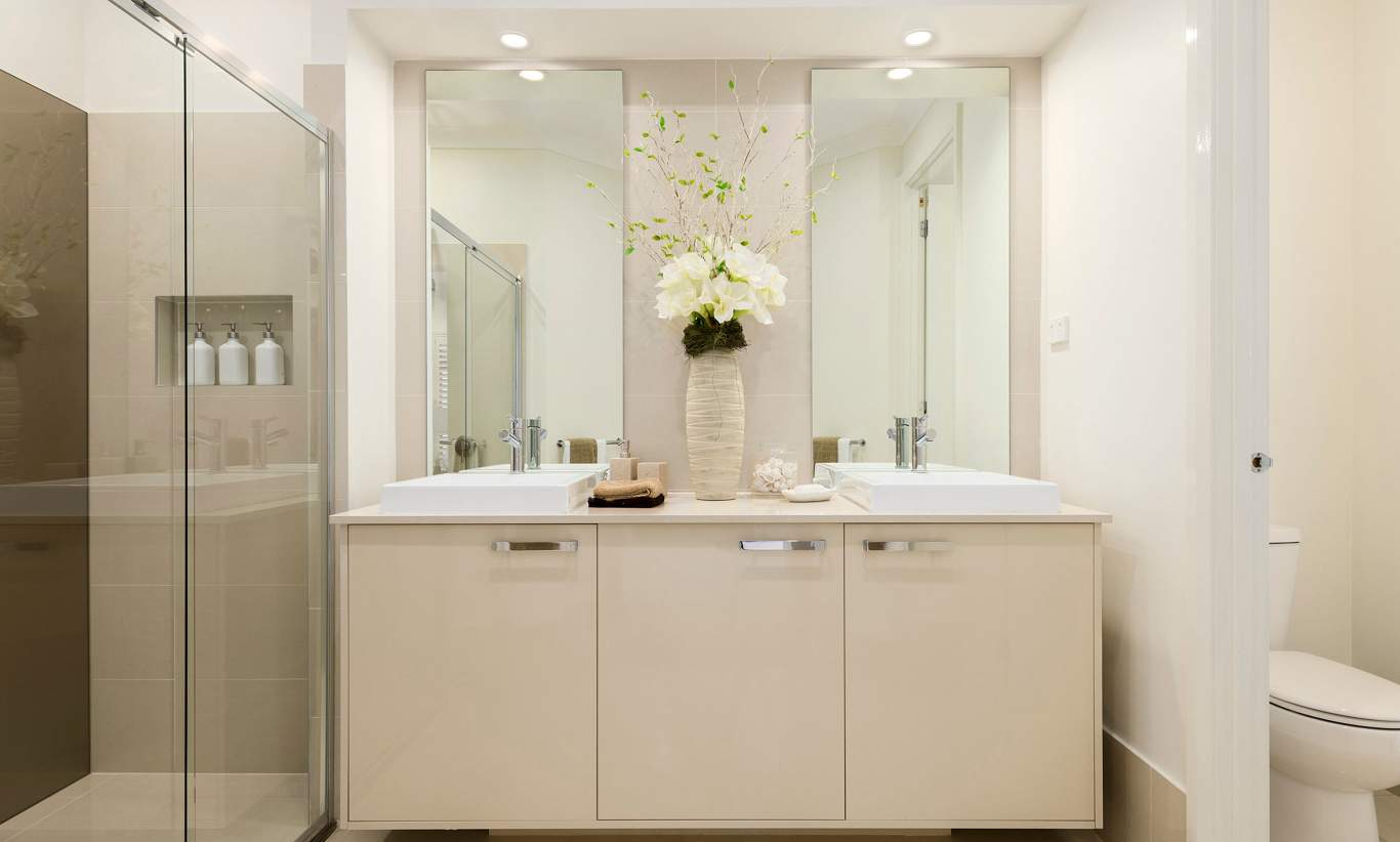 Bathroom, Monte Carlo Display Home at Home World 5 - McDonald Jones