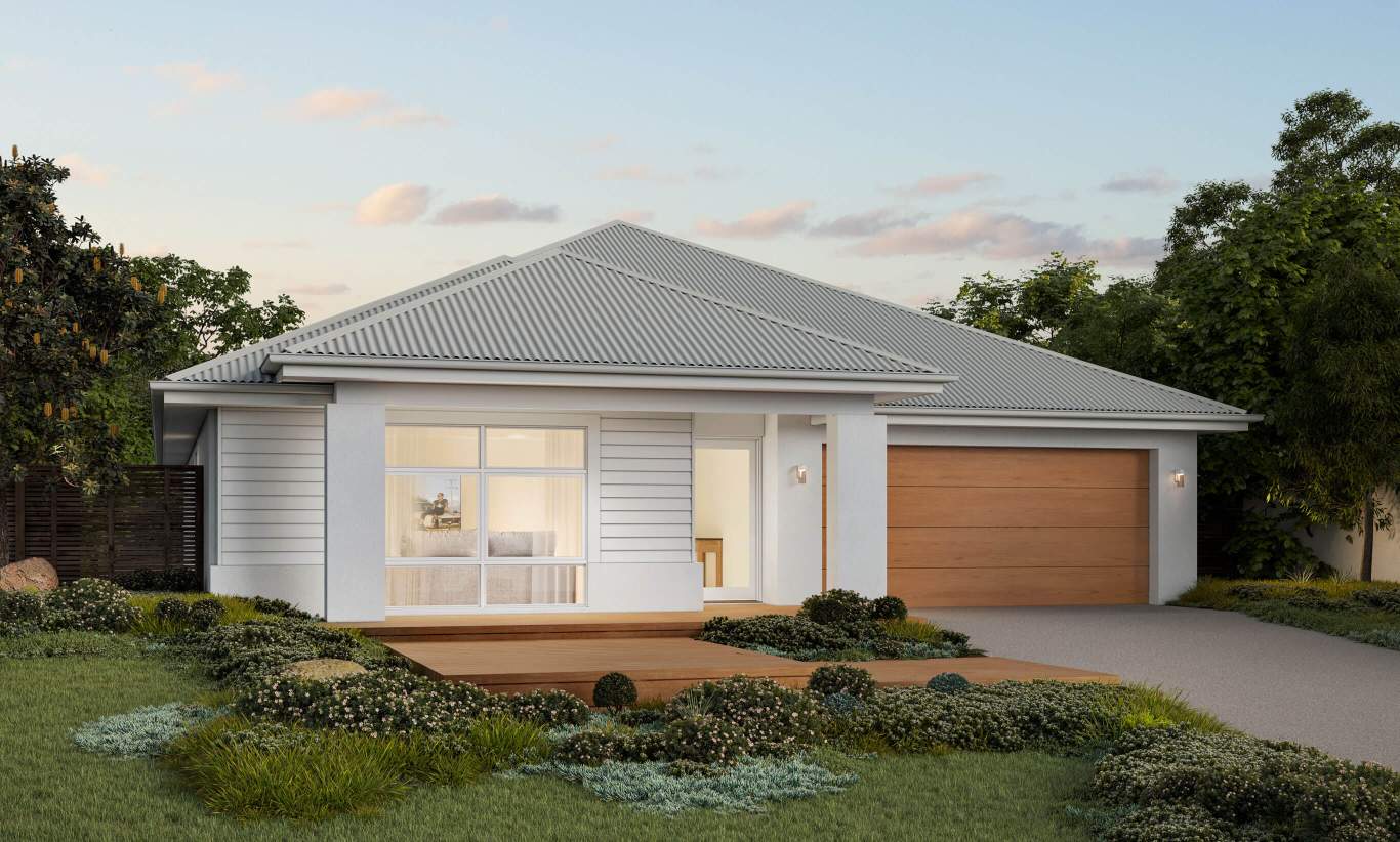 single storey home design bayswater cascade facade
