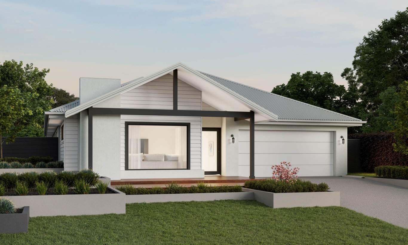single storey home design bayswater cayman facade
