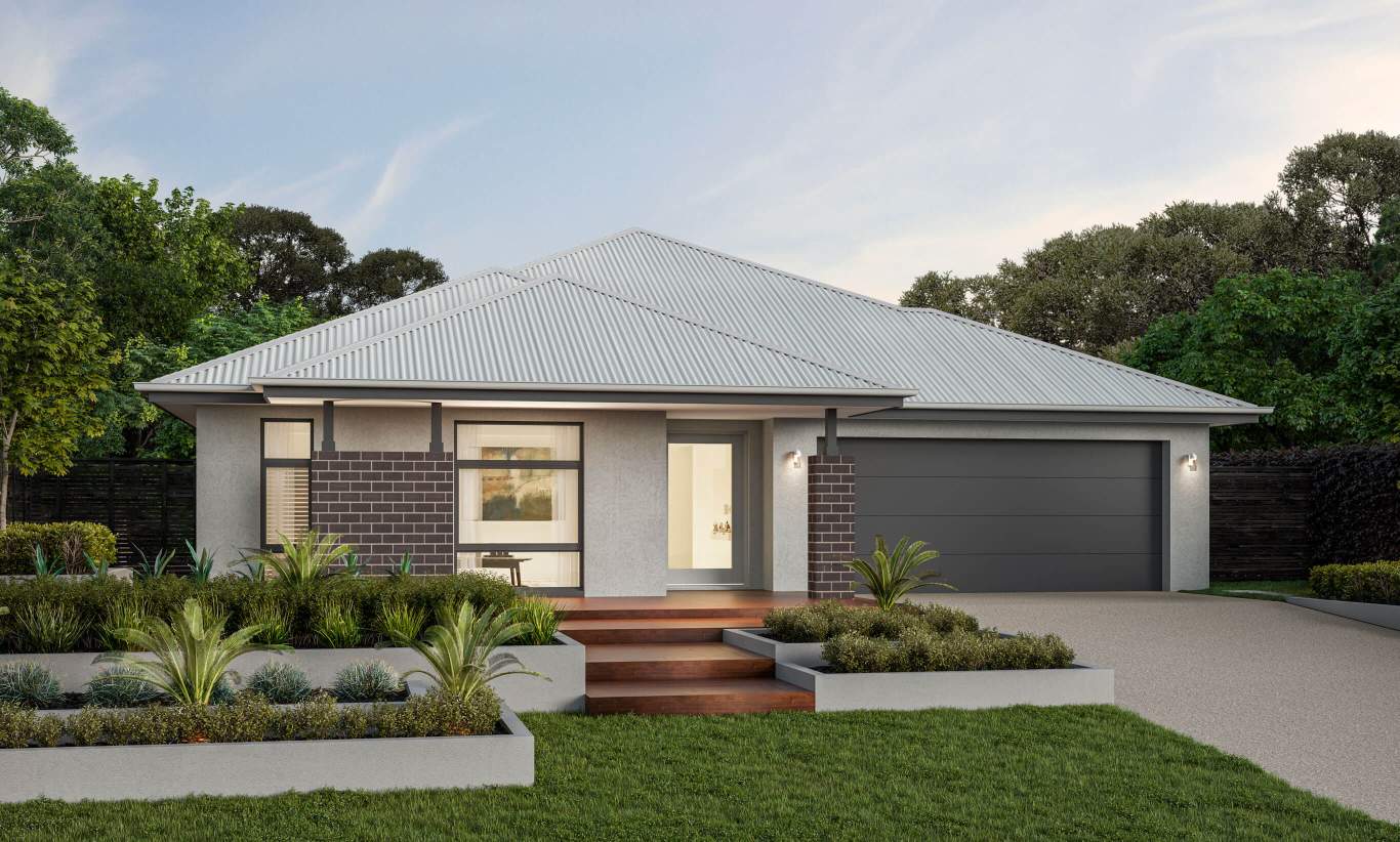 single storey home design bayswater tempo facade