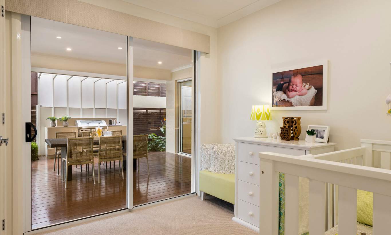 Bedroom, Monte Carlo Display Home at Home World 5 - McDonald Jones