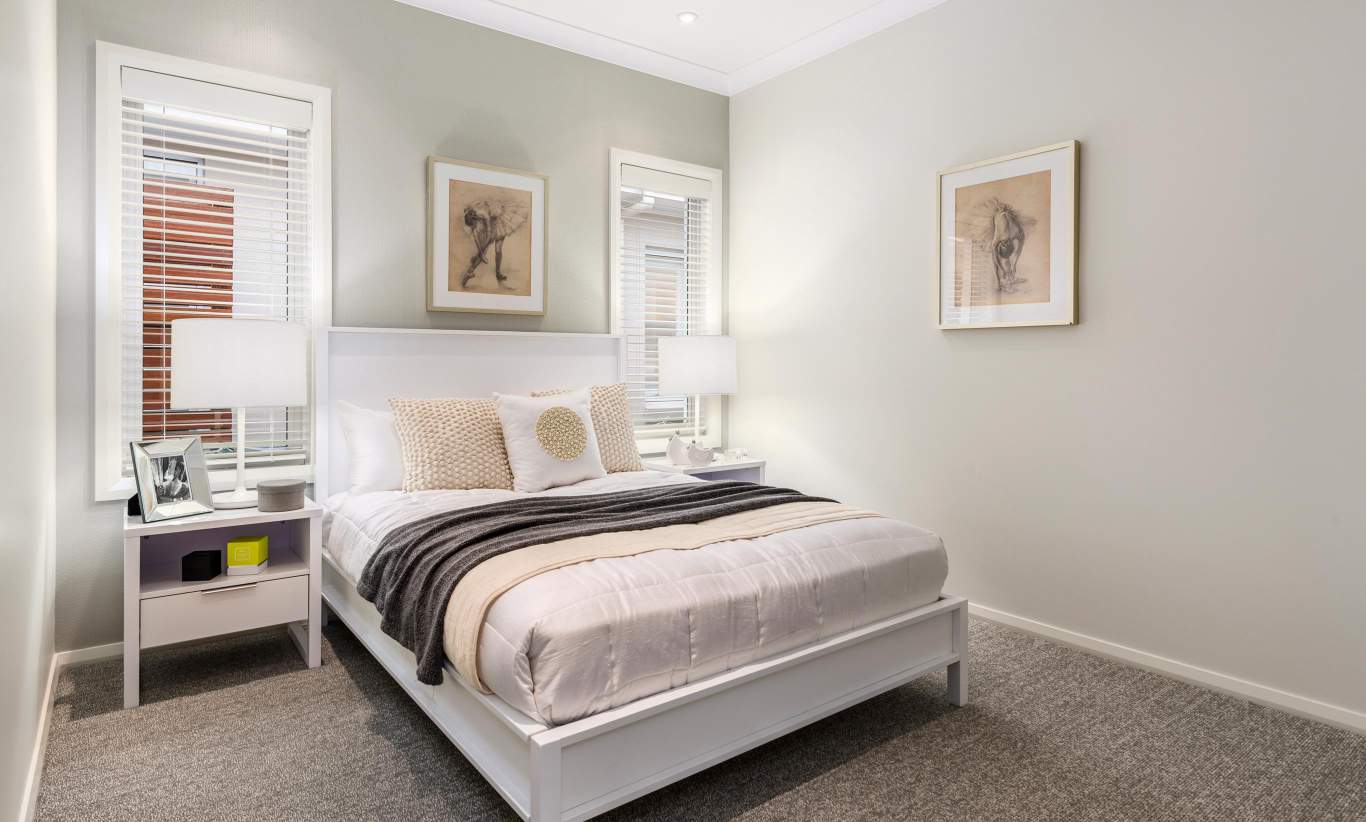 Bedroom, Santorini Display Home, Shell Cove - McDonald Jones