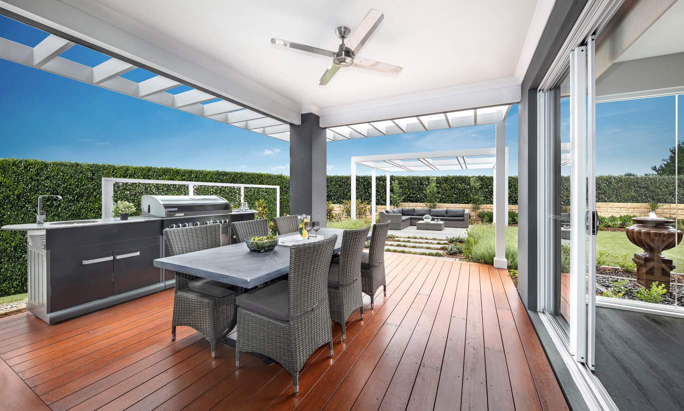 Bridgetown-Two Storey Home Design - Alfresco