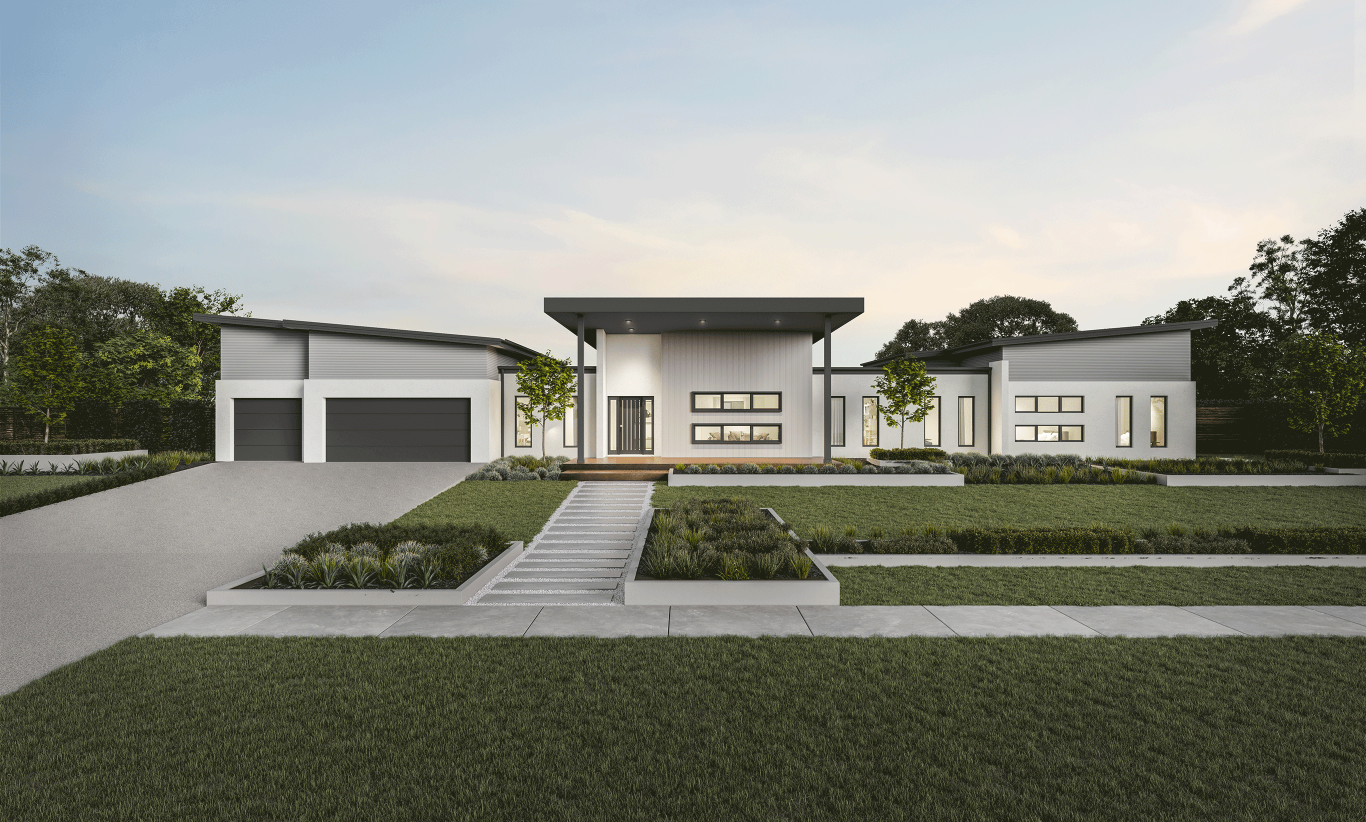 Bronte - Sapphire Facade acreage home design bronte with sapphire facade