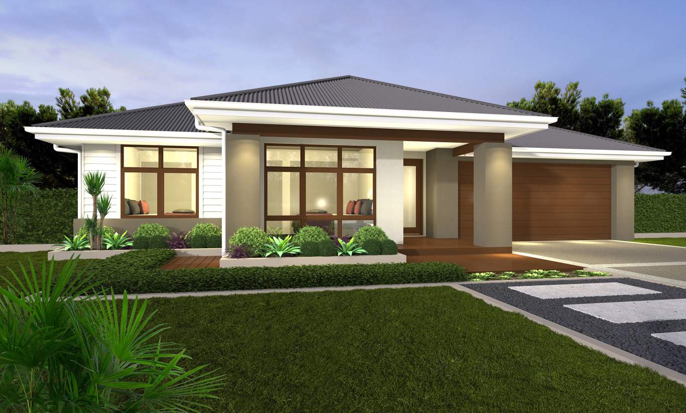 Cascade D Facade, Seaside Retreat, McDonald Jones 