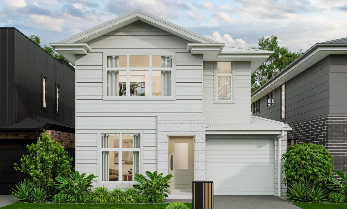 two storey town house design cheslea avenue facade