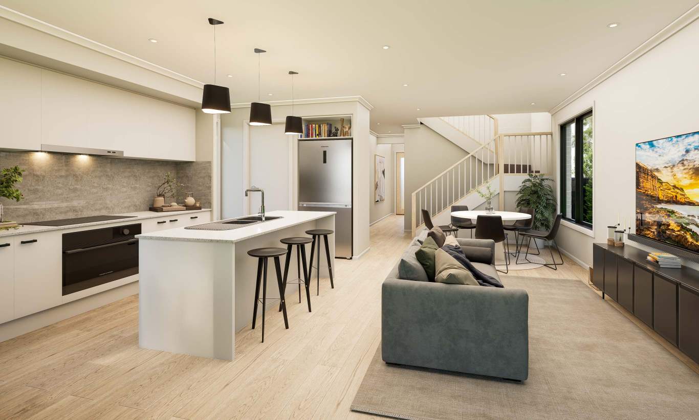 Chelsea - kitchen/living - Metro by McDonald Jones 