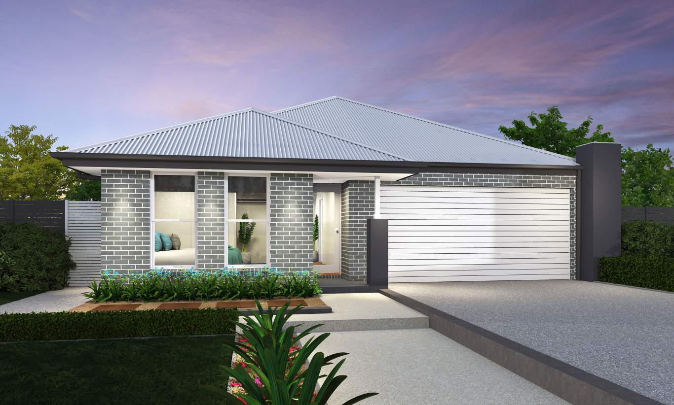 Classic Facade, Albany Two Home Design, McDonald Jones