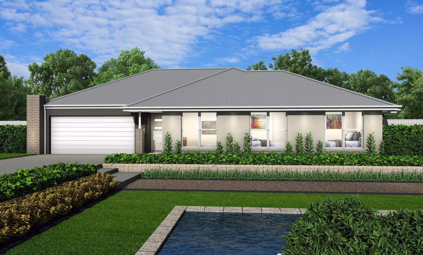 Classic Facade - Eaton Home Design - McDonald Jones