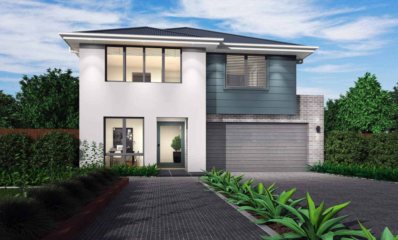 Classic Facade Classic Facade - St Clair 2 Storey Home Design - McDonald Jones