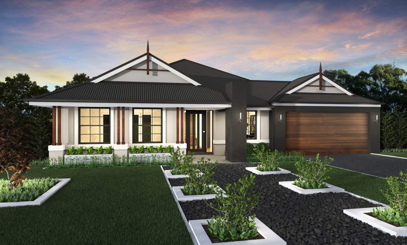 Country Cottage Facade, Monte Carlo Elite, McDonald Jones 