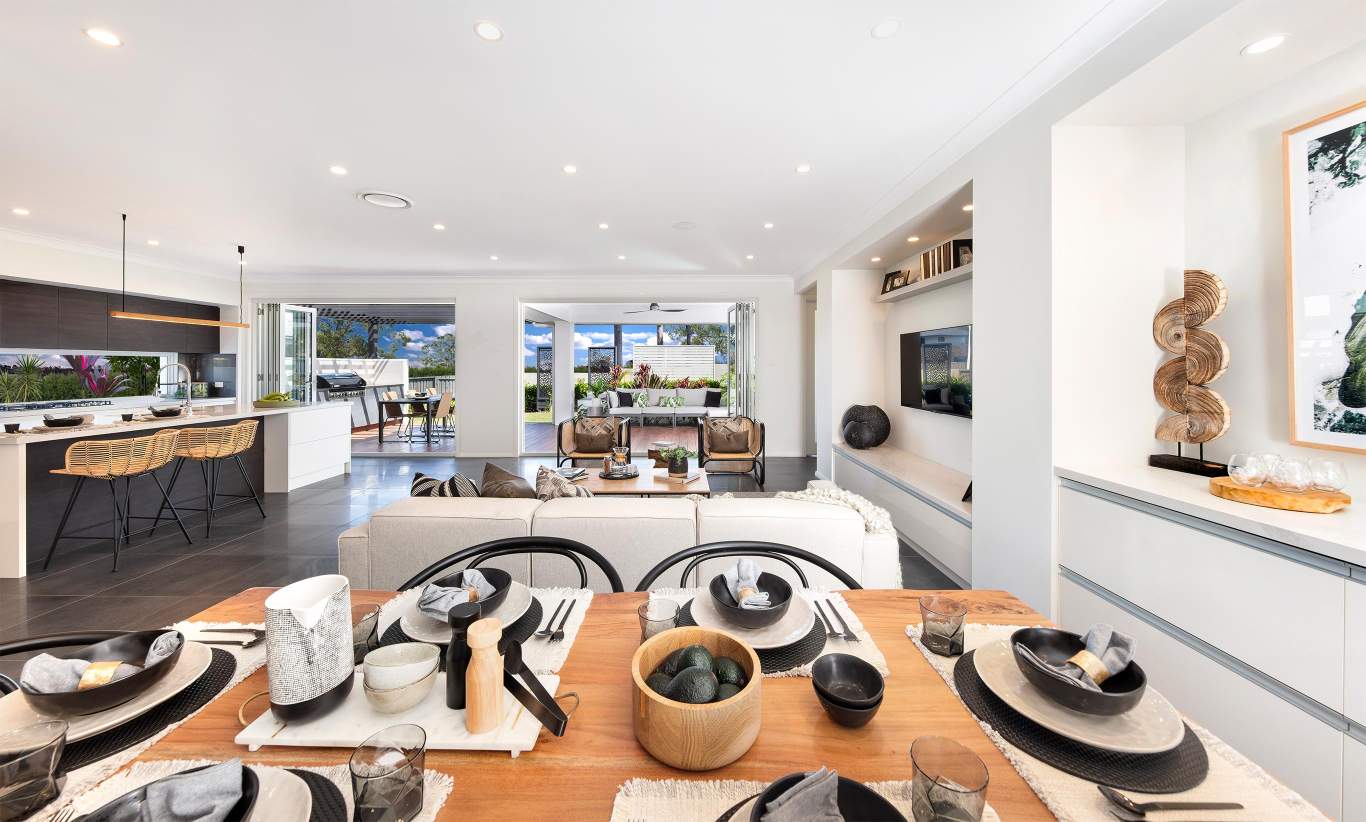 Miami- Dining, Family/Living, Alfresco and Kitchen- McDonald Jones
