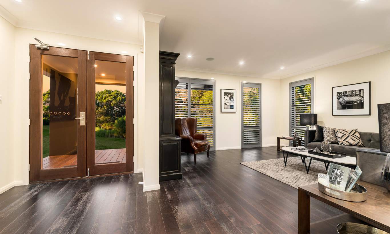 Sitting Room & Entry - Tallavera Sitting Room & Entry - Tallavera Luxury 2 Storey Home - McDonald Jones