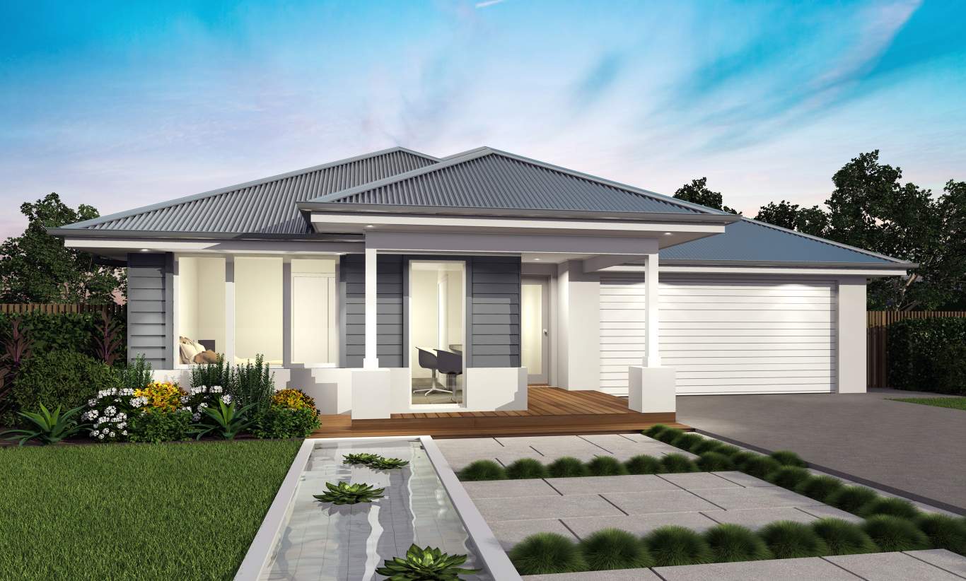 Executive Coastal Facade, Santorini Urban, McDonald Jones 