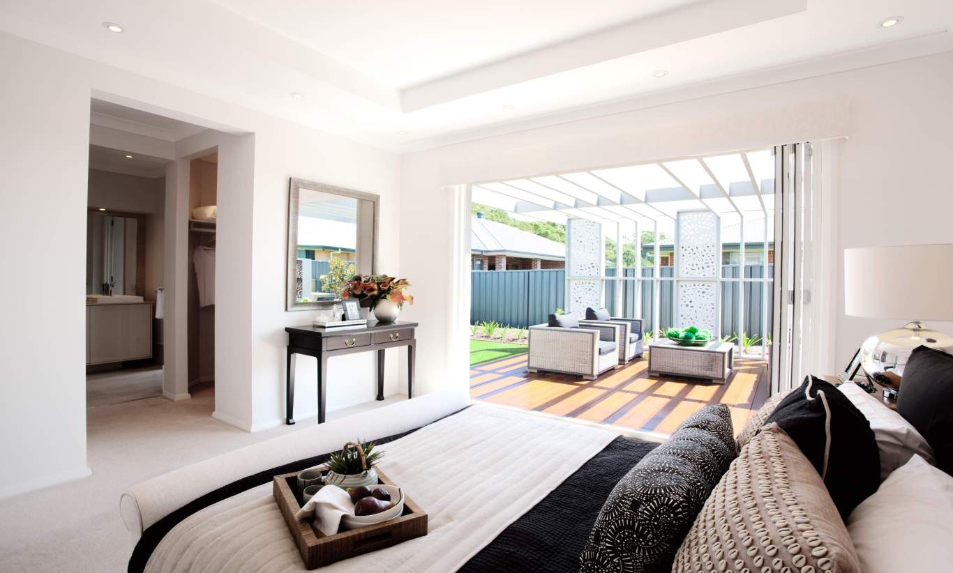 Master Bedroom - Monte Carlo Display Home - Fern Bay - McDonald Jones