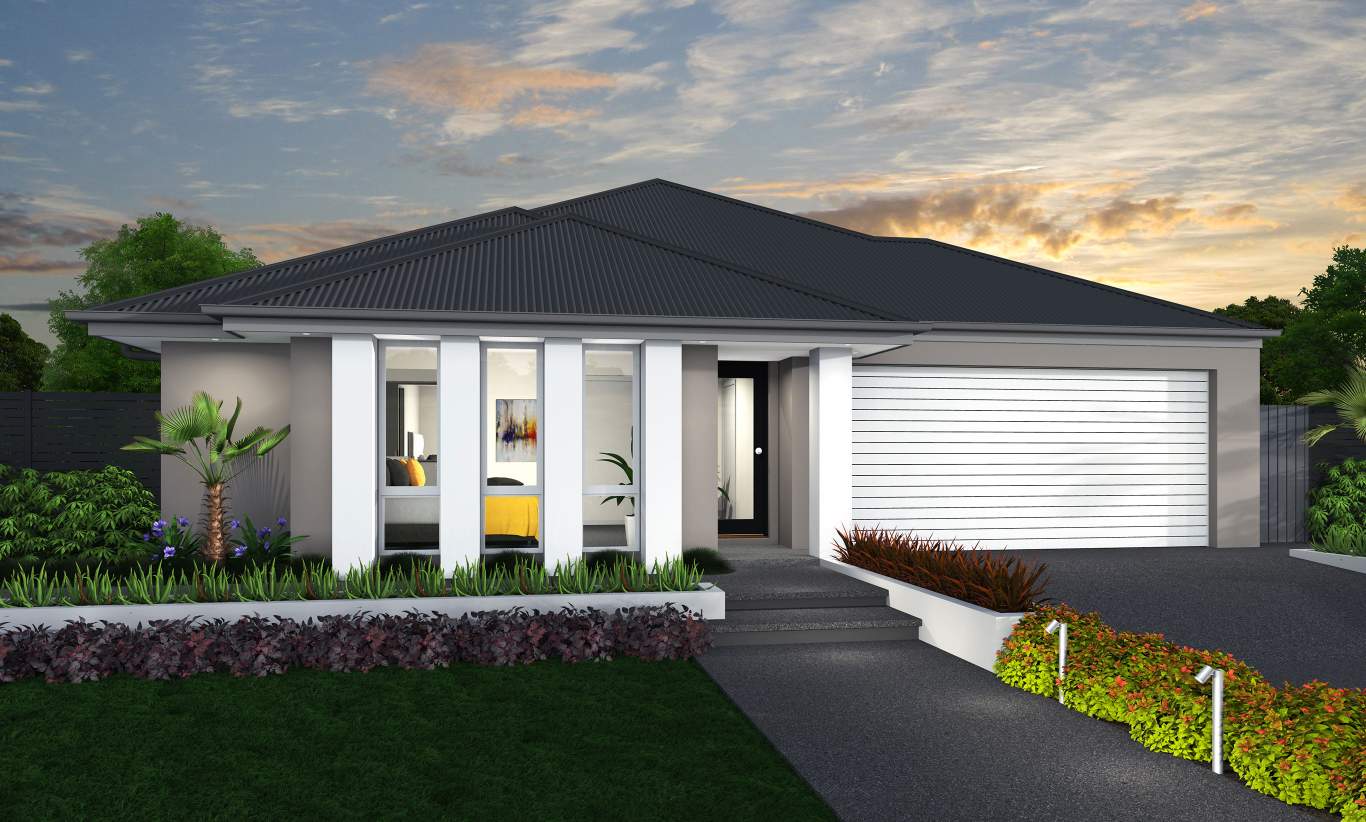 Grange Facade - Linden Home Design - McDonald Jones