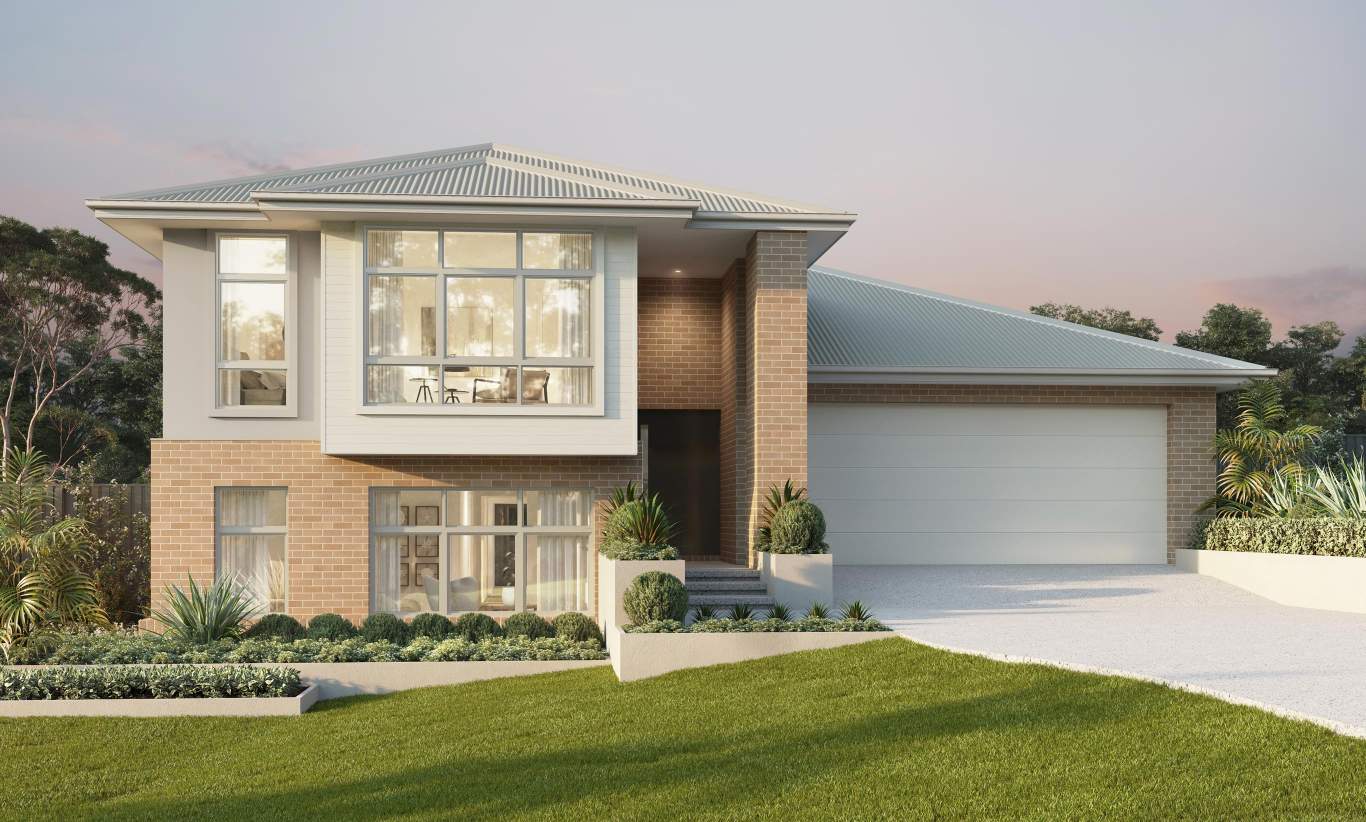 new home design split level hamersley with contemporary facade