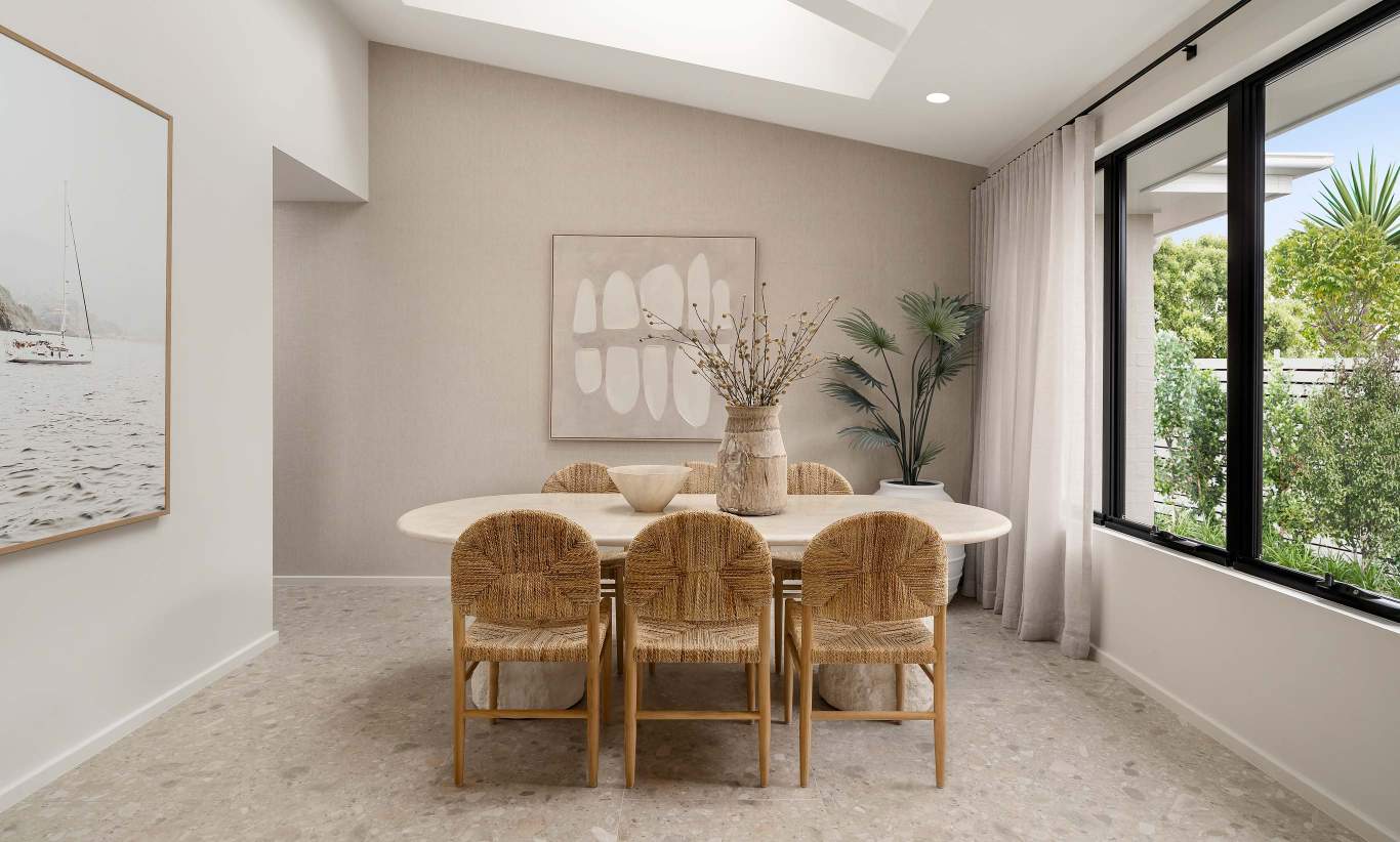 Havana Encore Dining Room HomeWorld Oran Park One storey home design havana encore dining room oran park